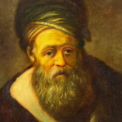 Ant drobės aliejiniais dažais tapytas paveikslas “Vyras” 6x56x66,5 cm