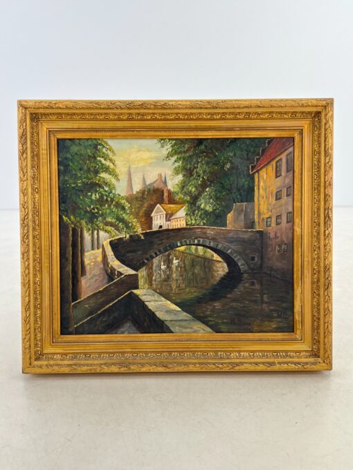 Paveikslas ant drobės – miesto peizažas 9×86,5×76 cm