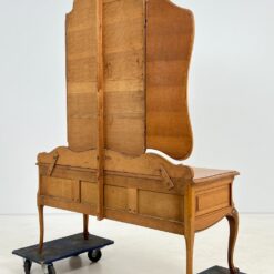 Ąžuolinis kosmetinis staliukas 46x126x171 cm