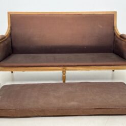 Ąžuolinio rėmo sofa su gobelenu 69x172x87,5 cm, 47 cm