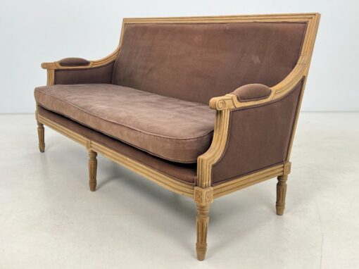 Ąžuolinio rėmo sofa su gobelenu 69x172x87,5 cm, 47 cm