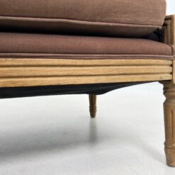 Ąžuolinio rėmo sofa su gobelenu 69x172x87,5 cm, 47 cm