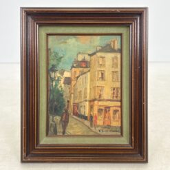 Paveikslas ant drobės "Miesto peizažas" 9x54x66 cm
