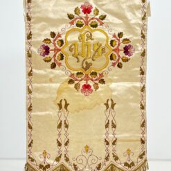 Religinis gobelenas su šilko siūlais ir žalvariniu laikikliu 2×58,5×87 cm