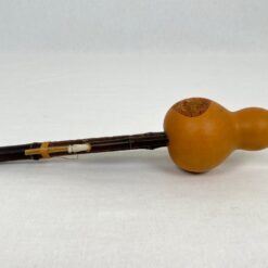 Kiniška bambukinė fleita odiniame dėkle 13x52x13 cm