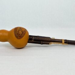 Kiniška bambukinė fleita odiniame dėkle 13x52x13 cm