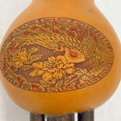 Kiniška bambukinė fleita odiniame dėkle 13x52x13 cm