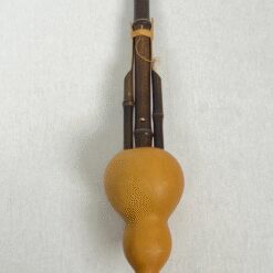 Kiniška bambukinė fleita odiniame dėkle 13x52x13 cm