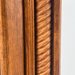 Mango medienos vitrina su dvejais stalčiais 45x78x181,5 cm