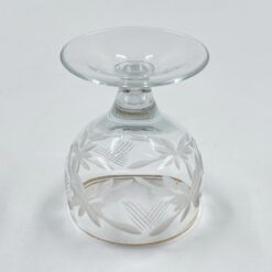 Graviruota krištolinė taurelė 50 ml 5x5x6 cm