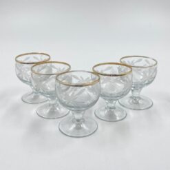 Graviruota krištolinė taurelė 50 ml 5x5x6 cm