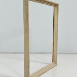 Medinis baltos spalvos rėmas 3x44x34,5 cm; 39×29,5 cm