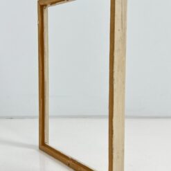 Medinis baltos spalvos rėmas 3x44x34,5 cm; 39×29,5 cm