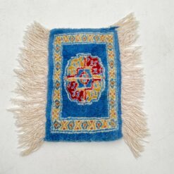 Vilnonis rankų darbo "Bukhara" kilimėlis 32x31.5x1 cm