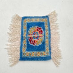 Vilnonis rankų darbo “Bukhara” kilimėlis 32×31.5×1 cm