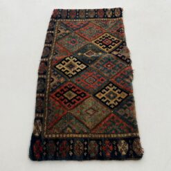 Persiškas rankų darbo vilnonis kilimėlis 79x40x1,5cm