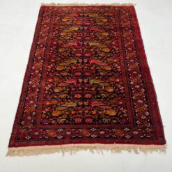 Vilnonis rankų darbo kilimas 175x105x1 cm