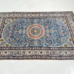 Vilnonis rankų darbo kilimas “Nain” 321x202x1 cm