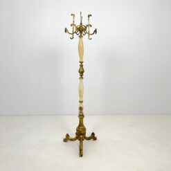 Pastatoma, žalvarinė kabykla su onikso akmeniu 49x49x165,5 cm