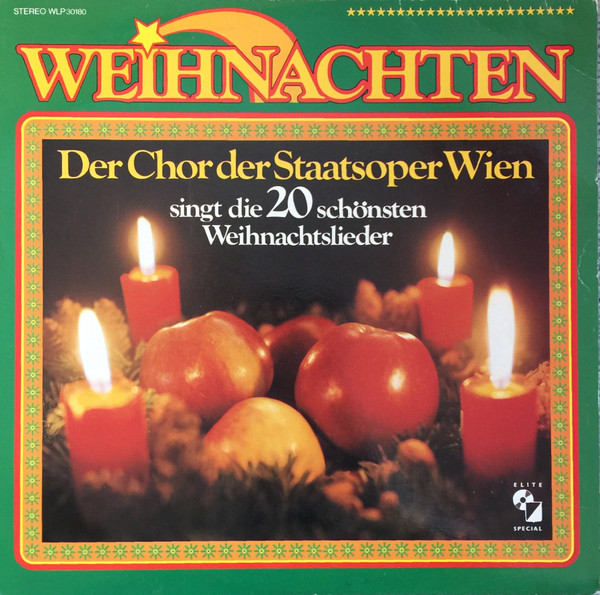 ALP188137C_1754979162 Wiener Staatsopernchor – 1976 – Weihnachten / Der Chor Der Staatsoper Wien Singt Die 20 Schönsten Weihnachtslieder