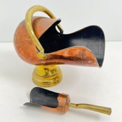 Varinis indas su žalvariu pelenams, anglims 52x30x50 cm