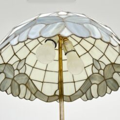 Tiffany stiliaus, metalinio koto pastatomas toršeras 42x42x167 cm