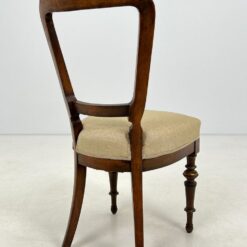 Riešutmedžio kėdės 4 vnt. Komplektas 48x43x94,5 cm, 50 cm