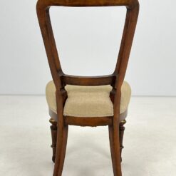 Riešutmedžio kėdės 4 vnt. Komplektas 48x43x94,5 cm, 50 cm