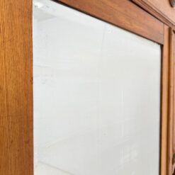 Ąžuolinė spinta su veidrodžiu ir stalčiais 61x168x209,5 cm