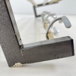 Vintažinė, dažyto metalo sieninė kabykla 28,5x86x16 cm