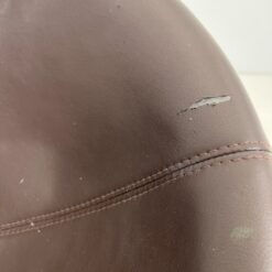 Vintažinis apvalus sukamas fotelis 65x71x77 cm, 46 cm