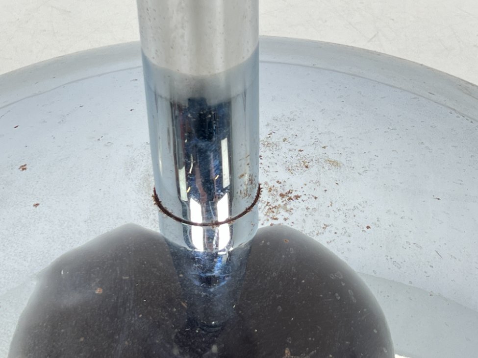 DL0092-foteliai-14 Vintažinis apvalus sukamas fotelis 65x71x77 cm, 46 cm