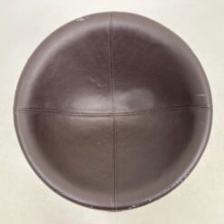 Vintažinis apvalus sukamas fotelis 65x71x77 cm, 46 cm