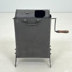 Senovinis, metalinis kavos skrudintuvas 25x51x52 cm