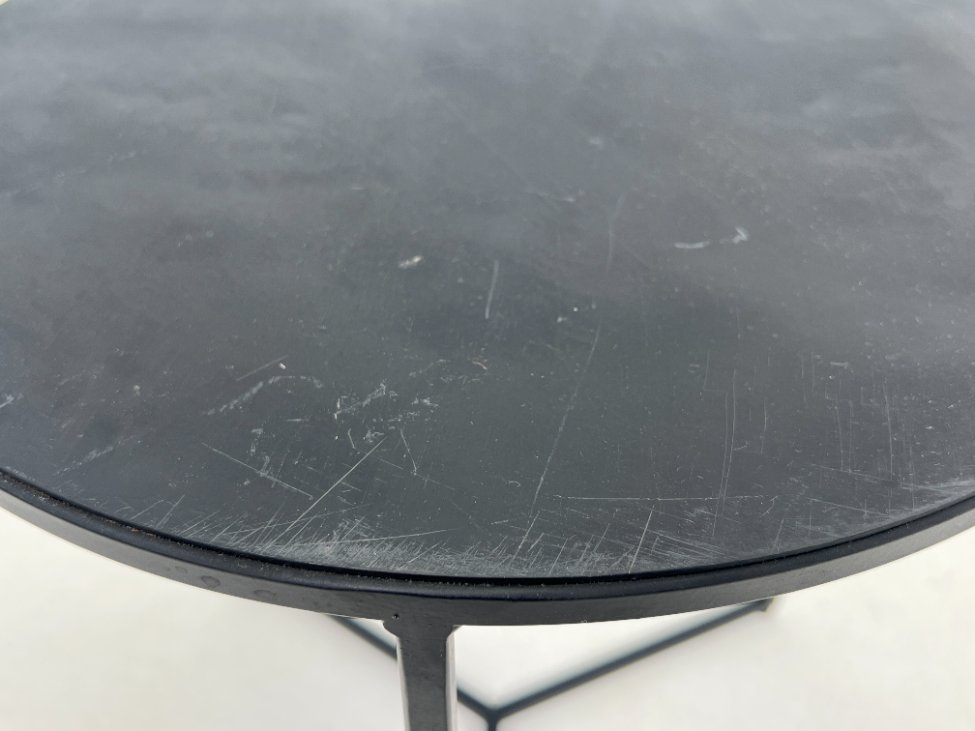 DL0120-stalai-5 Apvalus, metalinis staliukas 40x40x41 cm