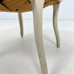 Provanso stiliaus krėslas su nertu gobelenu 50x60x89 cm, 44 cm