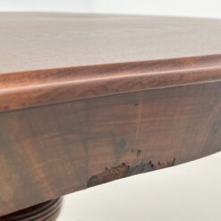 Senovinis raudonmedžio stalas 103×130(+300cm)x75 cm