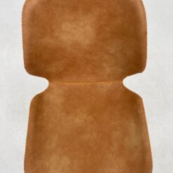 Moderni kėdė su eko oda ir metalinėmis kojomis 58x45x83 cm, 48 cm