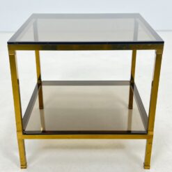 Tamsinto stiklo staliukas 50x50x50 cm