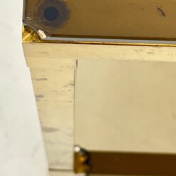 Tamsinto stiklo staliukas 50x50x50 cm