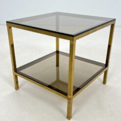 Tamsinto stiklo staliukas 50x50x50 cm