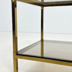 Tamsinto stiklo staliukas 50x50x50 cm