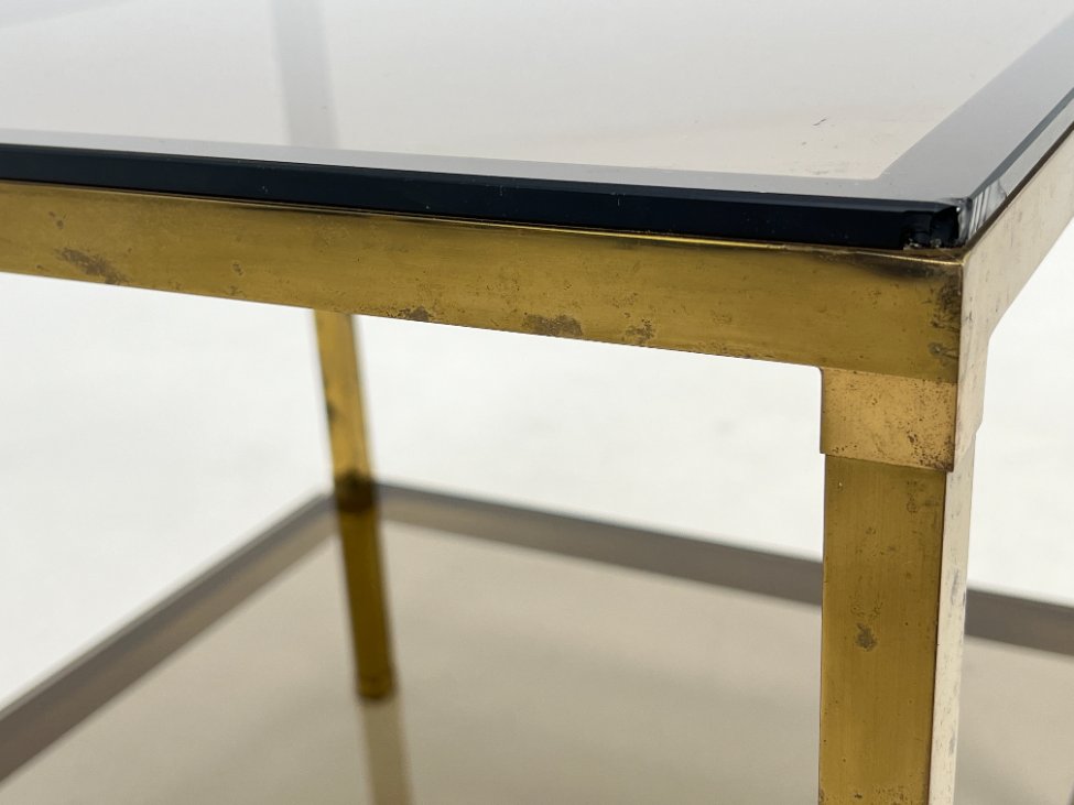 DL0190-stalai-9 Tamsinto stiklo staliukas 50x50x50 cm