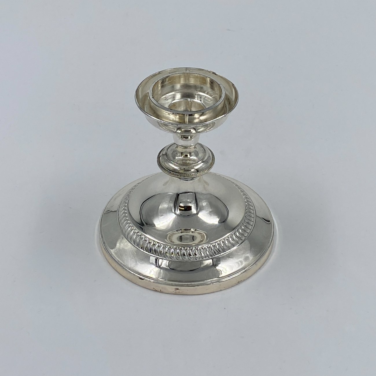 DL0231-zvakides-1 Sidabruota žvakidė 11,5×11,5×12 cm