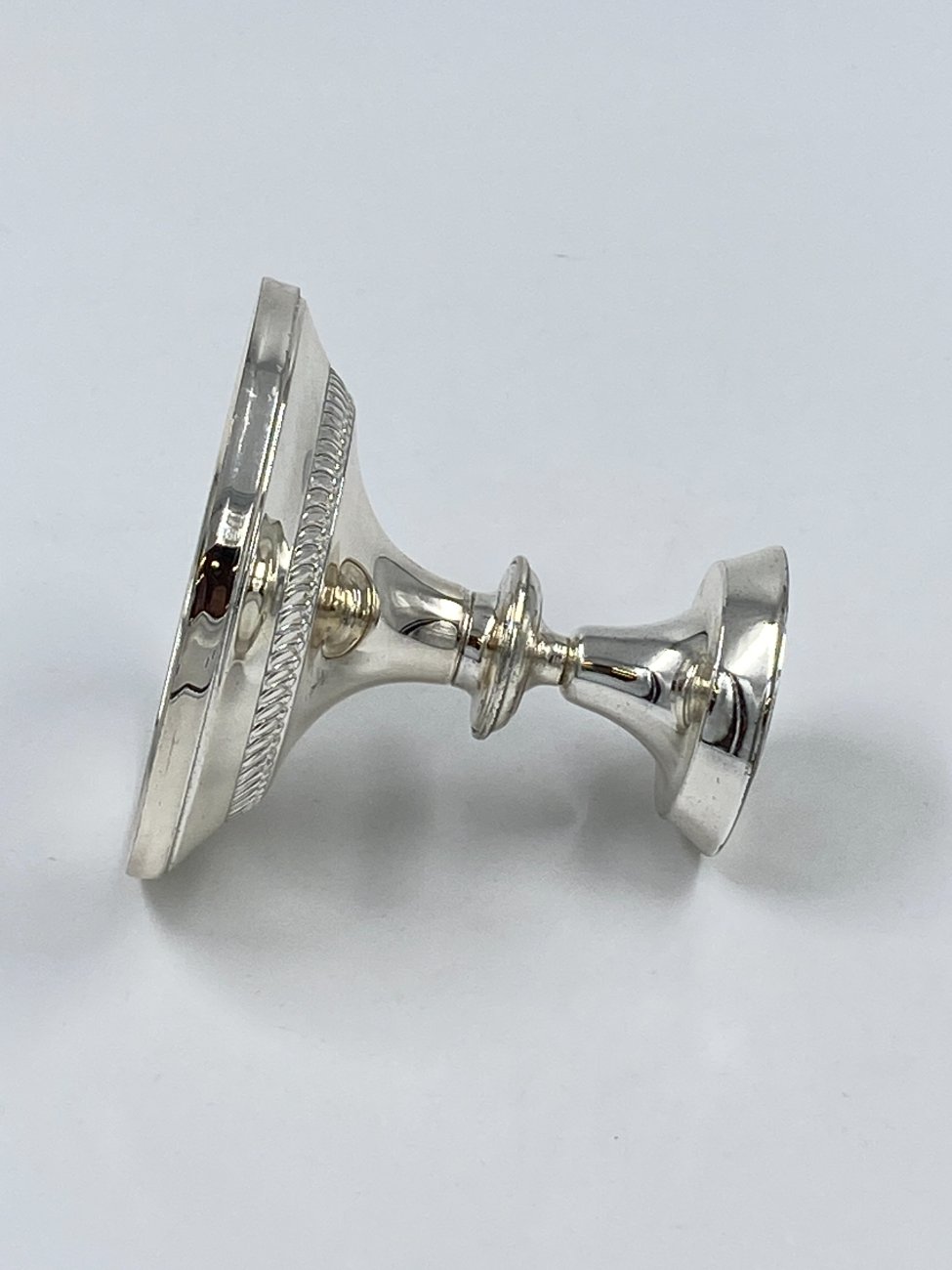 DL0231-zvakides-6 Sidabruota žvakidė 11,5×11,5×12 cm