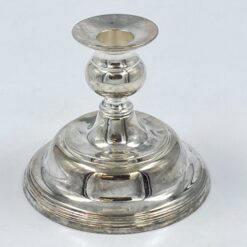 Sidabruota žvakidė 13x13x11 cm