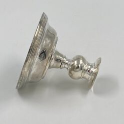 Sidabruota žvakidė 13x13x11 cm