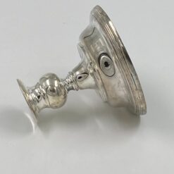 Sidabruota žvakidė 13x13x11 cm