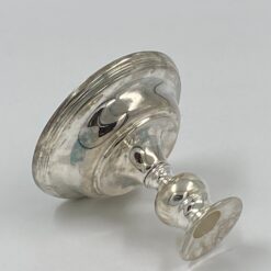 Sidabruota žvakidė 13x13x11 cm