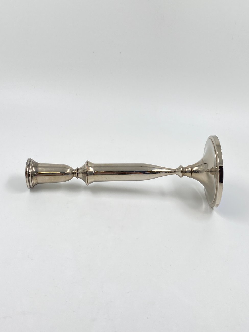 DL0236-zvakides-4 Sidabruota žvakidė 11,5×11,5×29 cm